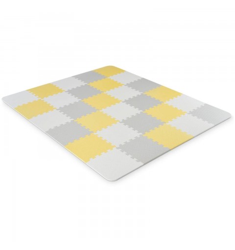 Kinderkraft Luno  - mata piankowa puzzle | Yellow